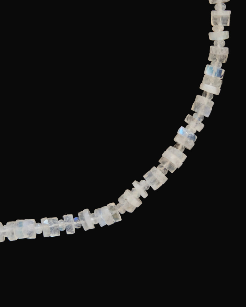 Moonstone Beaded Necklace