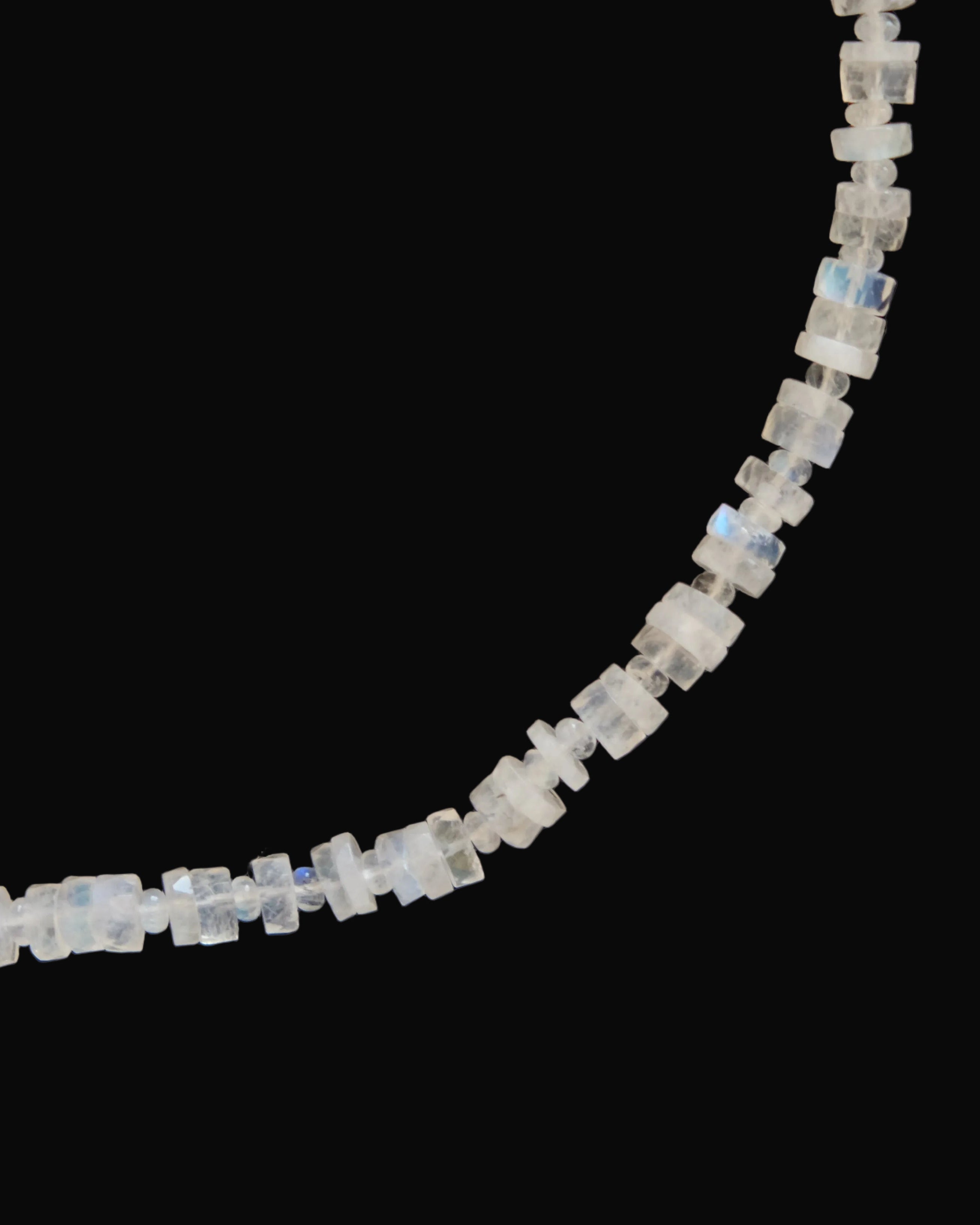 Moonstone Beaded Necklace