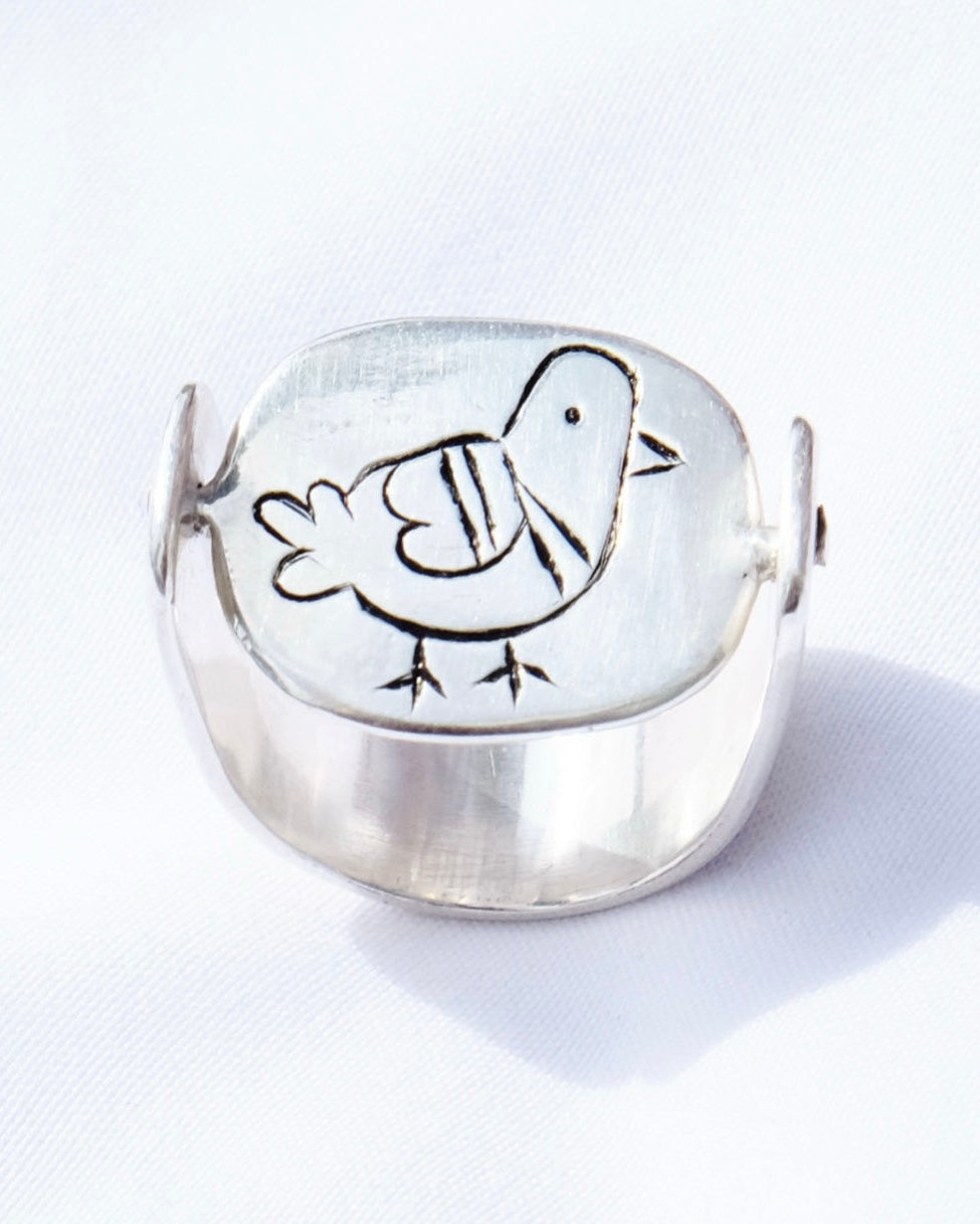 Secret Pigeon Ring